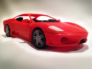 3D Printed Sports Car